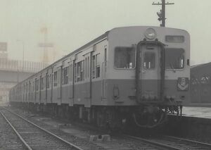 鉄道写真 キハ35 気動車 快速 亀山 ゆき @湊町駅 L判（89mm×127mm）