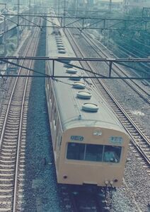 鉄道写真 101系電車 中央・総武緩行線 L判（89mm×127mm）