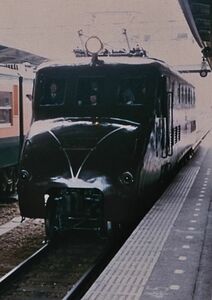 鉄道写真 EF55 1 電気機関車 L判（89mm×127mm）