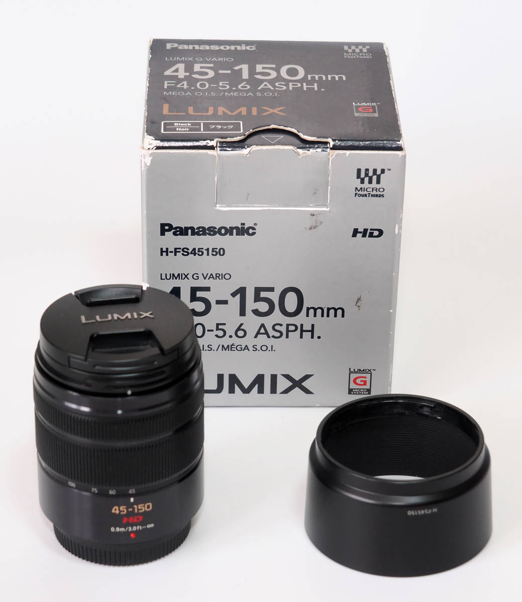 ☆美品☆Panasonic☆LUMIX G VARIO 45-150mm/F4.0-5.6 ASPH./MEGA