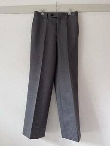 YLEVE WOOL GABARDINE TR 22AW 千鳥格子 ボトムス ウールパンツ イレーヴ ギャバジン