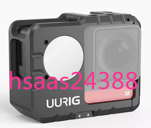  UURig Insta360 ONE RSカメラ専用ケージ Vlog用 金属製ケージ 