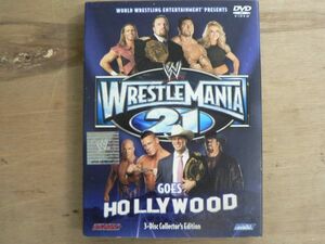 s DVD WWE レッスルマニア WrestleMania 21 3枚組