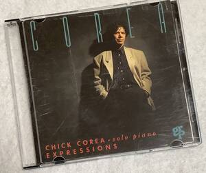 【ジャズCD】 CHICK COREA(チック・コリア) 『CHICK COREA solo piano EXPRESSIONS』GRD-9774/CD-16439