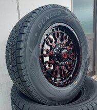 国産スタッドレス LEXXEL PreDator プラド ハイラックス FJ パジェロ ダンロップ winter MAXX SJ8+ 265/70R17 265/65R17 275/65R17_画像6