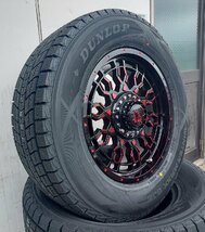 国産スタッドレス LEXXEL PreDator プラド ハイラックス FJ パジェロ ダンロップ winter MAXX SJ8+ 265/70R17 265/65R17 275/65R17_画像5