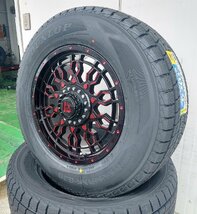 国産スタッドレス LEXXEL PreDator プラド ハイラックス FJ パジェロ ダンロップ winter MAXX SJ8+ 265/70R17 265/65R17 275/65R17_画像7