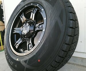 スタッドレス プラド サーフ ハイラックス FJ タイヤホイール ダンロップ winter MAXX SJ8 265/70R17 265/65R17 275/65R17 OutLaw 新品4本