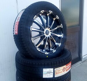 スタッドレス Bounty Collection BD12 200系ハイエース レジアスエース ブリヂストン ブリザック VRX-2 215/55R18 225/50R18 18インチ