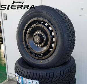 10月発送 スタッドレス ジムニー シエラ JB74W SAILUN WSTX 215/70R16 タイヤホイールセット SwaGGer 16インチ ノーマル車高対応サイズ