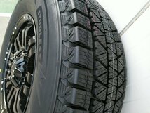 スタッドレス ブリヂストン ブリザック DM-V3 265/70R17 265/65R17 プラド ハイラックス FJ サーフ H3 タイヤホイールセット Balano_画像2