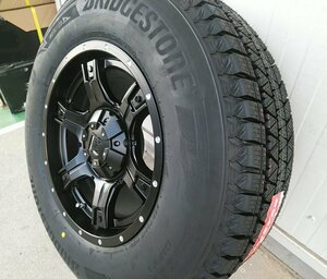 スタッドレス ブリザック DM-V3 265/70R17 265/65R17 プラド ハイラックス FJ サーフ H3 タイヤホイールセット ブリヂストン OutLaw