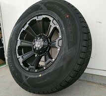 スタッドレス プラド サーフ ハイラックス FJ タイヤホイールセット ダンロップ winter MAXX SJ8 265/70R17 265/65R17 275/65R17 DeathRock_画像6