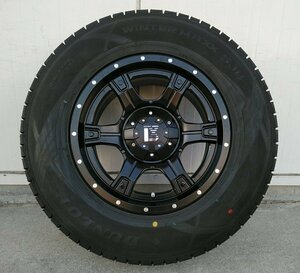 スタッドレス ダンロップ winterMAXX SJ8 265/70R17 265/65R17 275/65R17 プラド サーフ ハイラックス FJ タイヤホイール OutLaw 新品4本