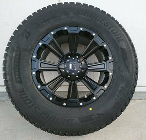 スタッドレス プラド ハイラックス FJ サーフ H3 タイヤホイールセット ブリヂストン ブリザック DM-V3 265/70R17 265/65R17 DeathRock