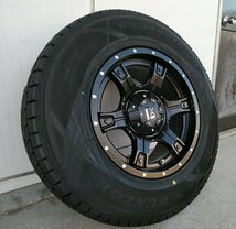 ダンロップ スタッドレス ウィンターマックス SJ8+ 265/70R17 265/65R17 275/65R17 プラド サーフ ハイラックス FJ タイヤホイール OutLaw_画像1