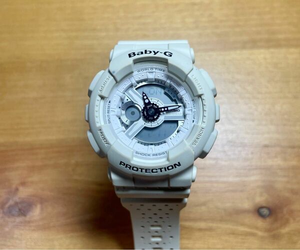 G-SHOCK Baby-G カシオ ジーショック　ベビージー　 ba-110pp ホワイト　レディース　腕時計