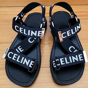 CELINE　レオストラッピーサンダル