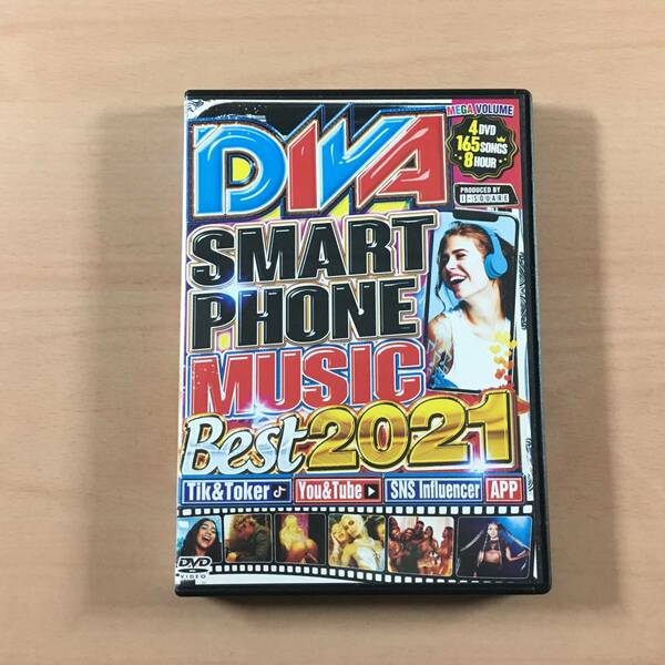 DVD DIVA SMART PHONE MUSIC BEST 2021 洋楽 I-SQUARE 4DVD