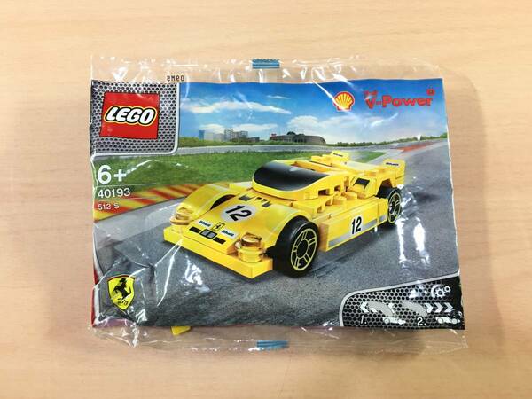 [新品未開封] LEGO フェラーリ 512S イエロー シェル石油限定
