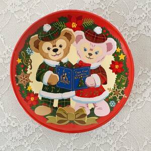 【新品未使用】 ダッフィー シェリーメイ プレート ディズニーシー スーベニア皿 クリスマス Duffy ShellieMay Disney Sea Plate Christmas