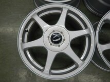 社外 DUNLOP ダンロップ PRD-SX 16インチアルミホイール 7J 4穴 5穴 マルチ PCD114.3 +35 4本セット 180SX シルビア ロードスター_画像2