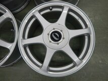 社外 DUNLOP ダンロップ PRD-SX 16インチアルミホイール 7J 4穴 5穴 マルチ PCD114.3 +35 4本セット 180SX シルビア ロードスター_画像5