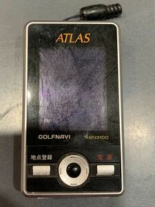 YUPITERU AGN3100 GPS ユピテル ゴルフナビ 日本製 本体、MicroSDのみ ATLAS