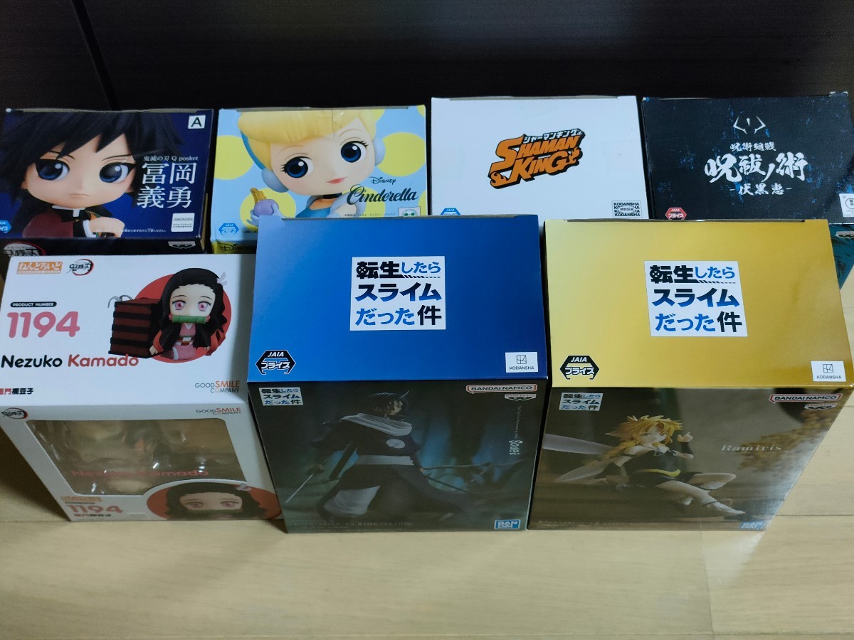 新品未開封】鬼滅の刃,転スラ,呪術廻戦,ディズニーなどのフィギュア 7