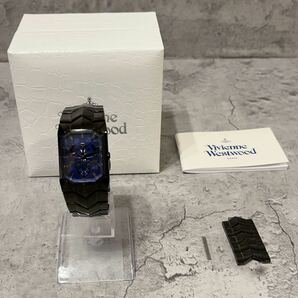 希少 美品 Vivienne westwood オクタゴン ウォッチ 腕時計 VW 5384 ヴィヴィアンウエストウッド 稼働品の画像2