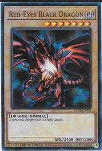 (美品）25th Legendary Collection　真紅眼の黒竜 Red-Eyes Black Dragon (UR)　英語版　