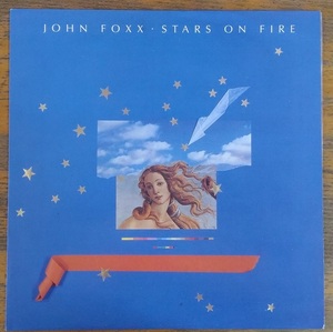 12インチ・シングル　ジョン・フォックス　JOHN FOXX / STARS ON FIRE 220904