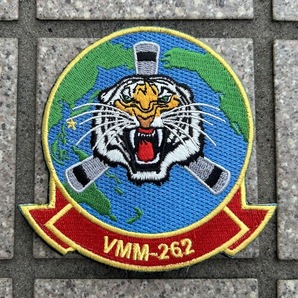 米軍 オスプレイ VMM-262 フライングタイガー ベルクロ ワッペン