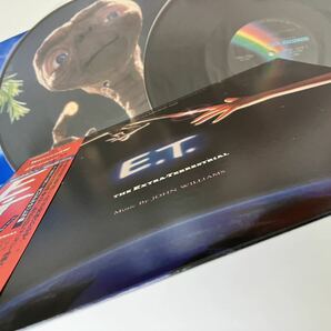 【ピクチャーLP付2枚セット】E.T. THE EXTRA-TERRESTRIAL / John Williams 帯付LP ビクター VIM7285 & カナダPICTURE盤(ジャケ無し)の画像6