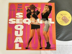 SEQUAL / Tell The Truth(Rock The Truth,Groove,Bass,Shaft The Dub,Bomb,Free The Beats)12inch CAPITOL V15389 Mantronik,David Morales