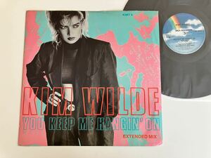 Kim Wilde / You Keep Me Hangin' On(Extended,7inch Edit)/Loving You 12inch MCA UK KIMT4 キム・ワイルド,86年Supremesカヴァー,Hi-NRG