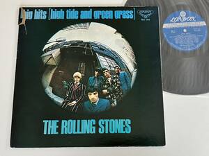 【67年盤】THE ROLLING STONES / Big Hits -High Tide And Green Grass- 日本盤LP DECCA/キング SLC166 ffss/溝あり盤,GATEFOLDジャケ,