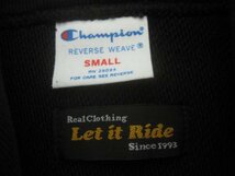 チャンピオンchampion × Let it RideレットイットライドREVERSE WEAVEリバースウィーブ スウェットパーカーS_画像5