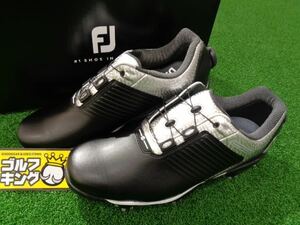 GK栄三越■ 210 新品【26.5】◆フットジョイ◆DRYJOYS PRO◆ブラック/シルバー◆53788 W070◆FOOTJOY◆ドライジョイズ◆ボア◆シューズ