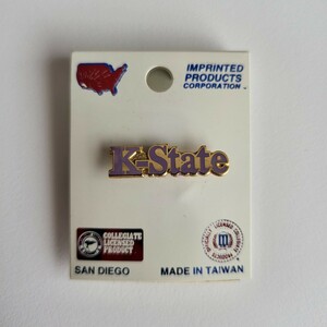 アメリカ輸入品 K-State ピンズ サンディエゴ NCAA カンザス ステイト USDM カリフォルニア州 Truckfield