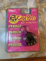 新品　Tiger Giga Pets 犬　海外版　育成ゲーム　たまごっち　スケルトン　レア　1997#301sea60_画像1