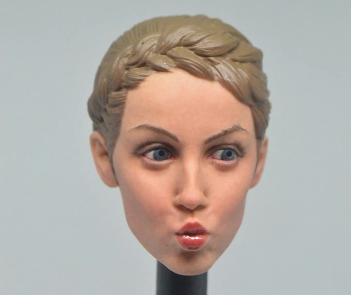 Figurine universelle 1/6 Pouting Beauty, tête de remplacement personnalisée, tête FP-H-003 F12, corps de figurine d'action A890, poupée, Poupée de personnage, Poupée personnalisée, autres