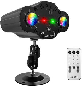 * DJ disco light lighting light Short Laser Pro je comb .n light * disco Club remote control red blue green Club B648 F806