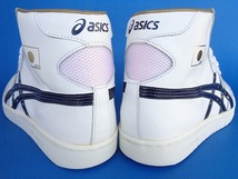 12908■新品 デッド 箱付き ASICS JAPAN L FABRE TBF707 アシックス ジャパン ファブレ 白 紺 27 日本製 バッシュ 希少 三井寿_画像6