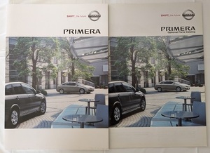  Primera (OP12, TP12, RP12, TNP12, WTP12, WRP12, WTNP12) кузов каталог + дополнительный 2003 год 7 месяц PRIMERA старая книга управление N 6080 ⑱