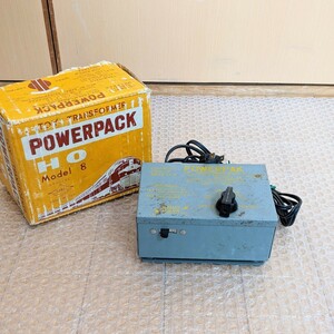  that time thing HO gauge SAKAI POWERPACK MODEL 8 HO gauge power pack operation not yet verification present condition goods 