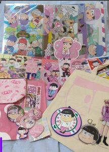 おそ松さん　トド松さん　アニメイトカフェ　グッズ　等大量まとめて　新品未使用も開封済みもあります