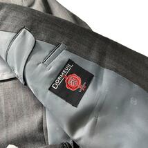 DORMEUIL ドーメル 91 グレー 195 スーツ ★_画像4