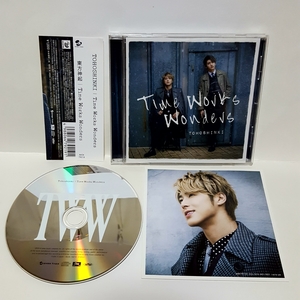 【超貴重!!】東方神起★Time Works Wonders★通常盤 初回限定 ユノ ジャケカ付き