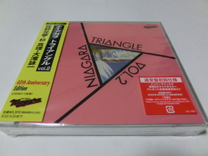 NIAGARA TRIANGLE Vol.2 40th Anniversary Edition 2CD 通常盤 新品 ナイアガラ トライアングル 佐野元春 杉真理 大滝詠一